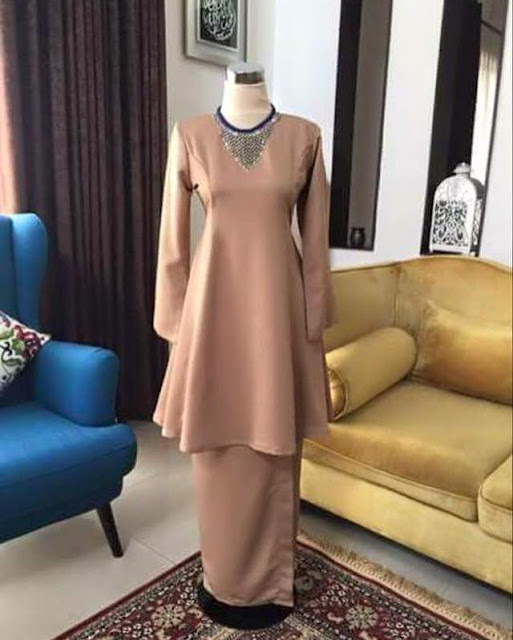 DIY Baju Kurung Moden Princess Cut