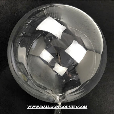 Balon PVC Transparan 24 Inch / Balon Bubble 24 Inch (BOBO)