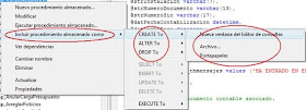 Crear un procedimiento almacenado SQL server