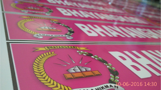 sticker label digital printing padang