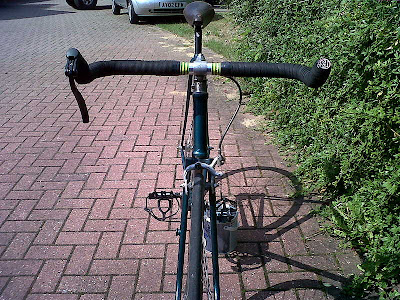 Sepeda Fixie Hitam Ramping