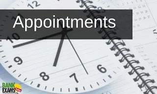 Appointments on 26th May 2021