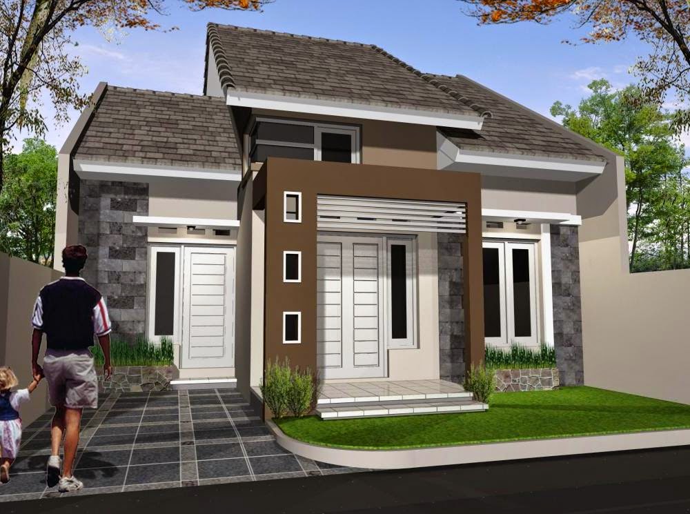  Rumah  Danielle Desain  rumah  minimalis  type 54 Terbaru