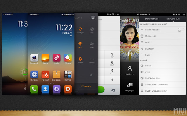 MiUi v4 ROM Layouts