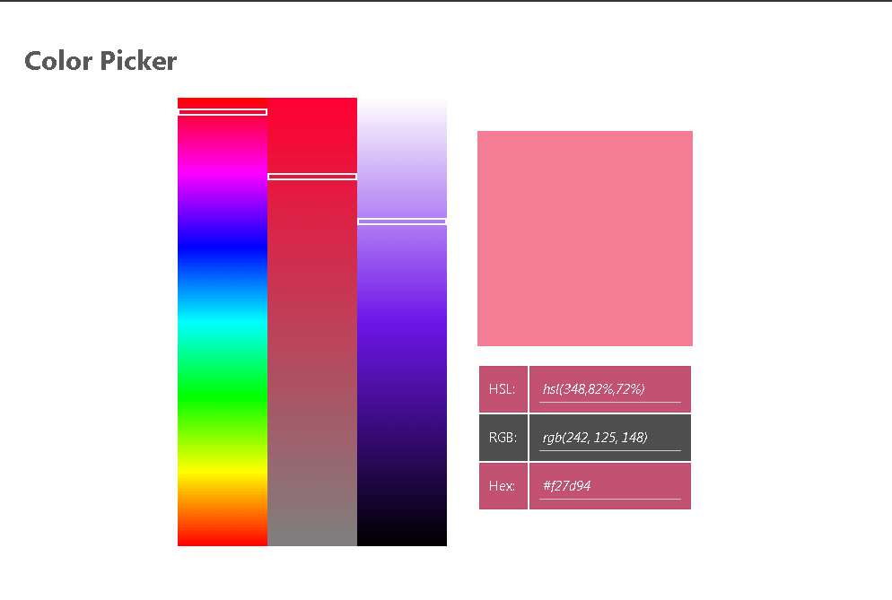 color picker