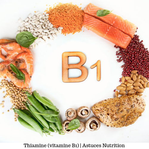 Thiamine (vitamine B1) _ Quel est son rôle dans l'organisme apports journaliers , Sources alimentaires
