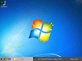 cara instal ulang windows 7