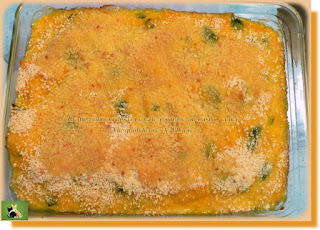 Vie quotidienne de FLaure : Gratin potimarron, courgette parfumé au basilic