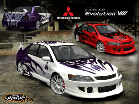 Mistubishi Lancer Evo Viii For Need For Speed Carbon Download Graffiti 