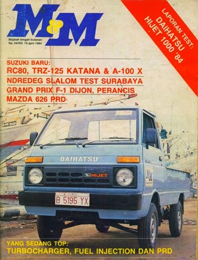 Daihatsu Hijet: Laporan test : Daihatsu Hijet 1000 ‘84 (Part 1)