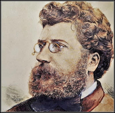 Portrait of Georges Bizet.