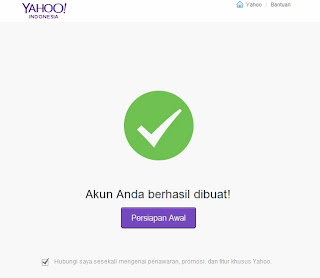 berhasil membuat email yahoo terbaru