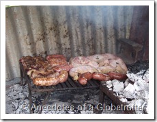 Lunch on the grill