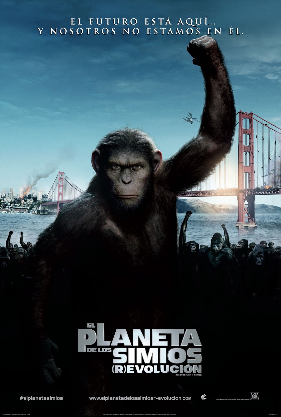 2011 Rise Of The Planet Of The Apes