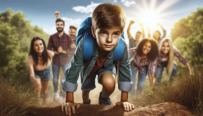Kid's Struggling for Success
