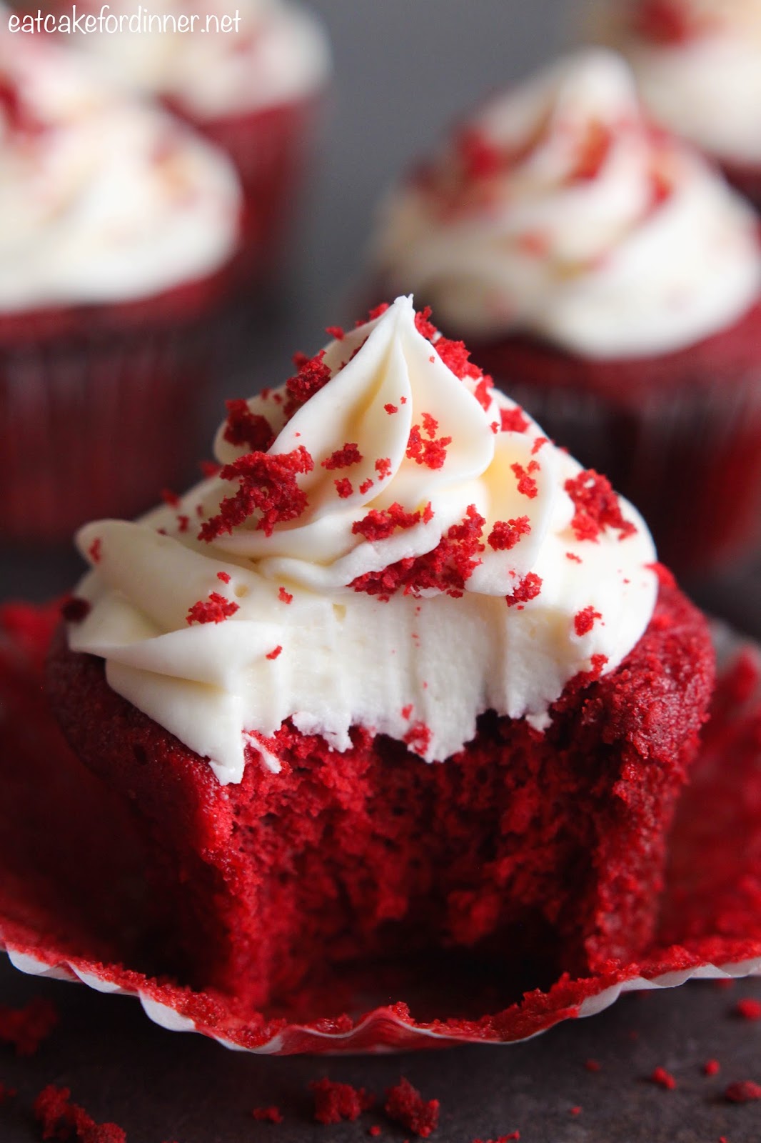 Eat Cake For Dinner: The BEST Red Velvet Cupcakes with Cream Cheese Frosting