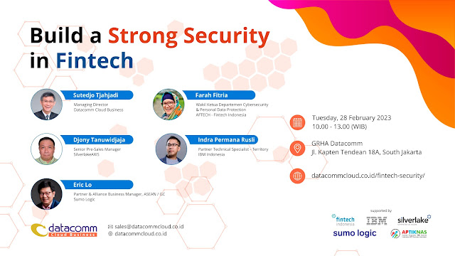 Join Our Seminar Build a Strong Security in Fintech - 28 February 2023