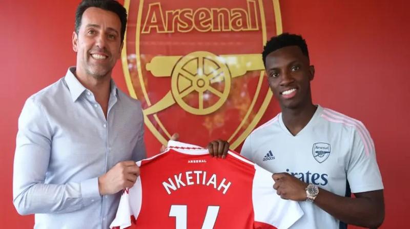 OFFICIAL: Eddie Nketiah Signs Five-year Arsenal Contract