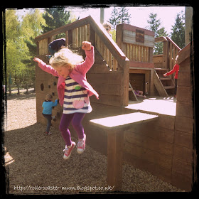 jumping the plank, Pirate Ship, Alice Holt Forest