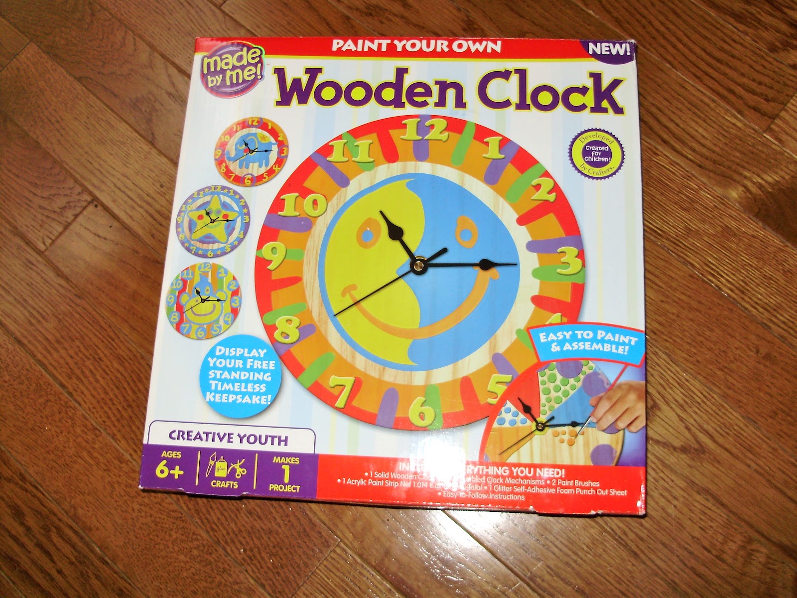 wooden clock kits
