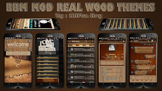 Downlaod BBM MOD Real Wood V2.13.1.14 Apk