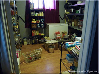 looking into the pantry from the hallway