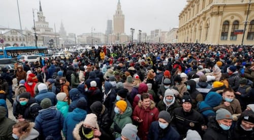 Russian police are using digital technology for protesters