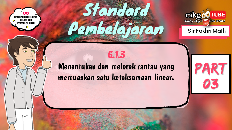 Part 3 Bab 6 Ketaksamaan Linear Dalam Dua Pemboleh Ubah Tingkatan 4 Kssm Sirfakhrimath