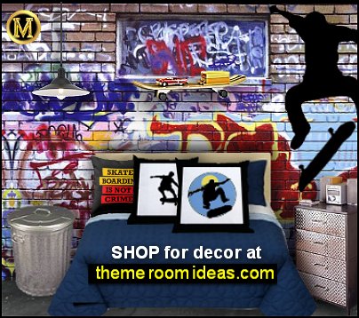 graffiti  teenage bedroom graffiti wallpaper graffiti walls graffiti mural graffiti bedding skaters Urban style