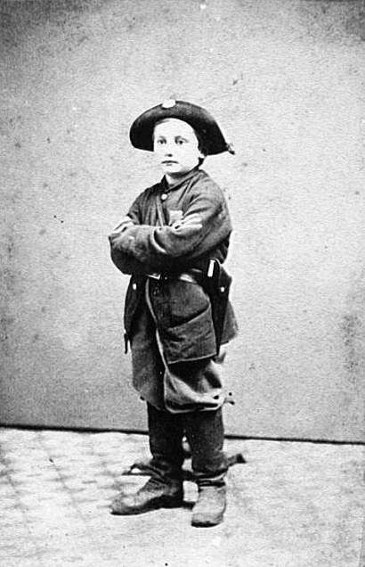 Baterista durante la Guerra de Secesión sobre 1861. https://es-academic.com/dic.nsf/eswiki/857856