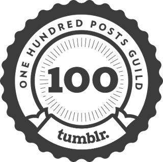 Tumblr achievement unlocked: 100 posts on generouslycrookedglitter