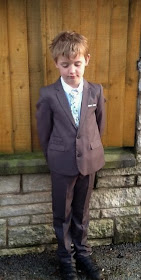 M&S formal boy suit