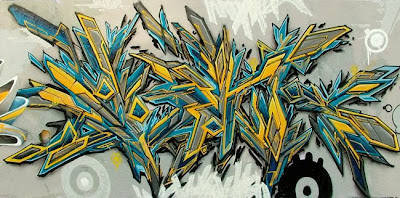 graffiti arrow colour green