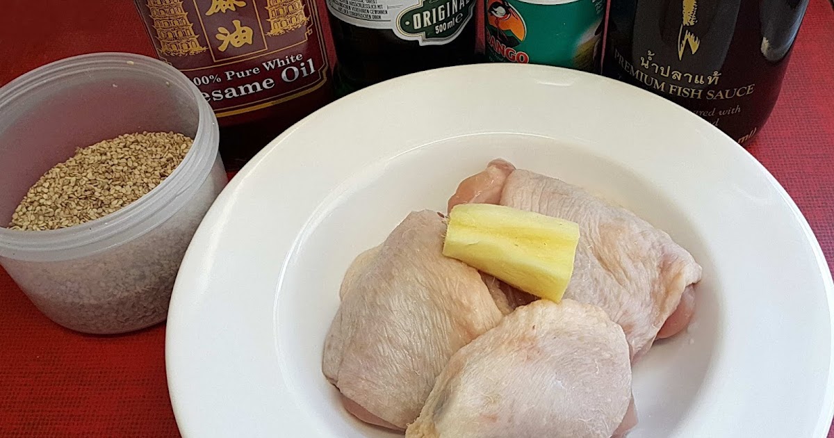 Dapur Pimi: Ayam jahe saus kecap wijen