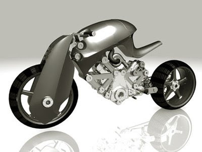 MOTORCYCLE FUTURISTIC CONCEPT
