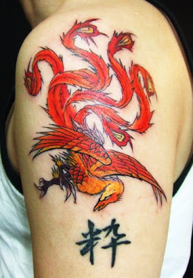 Japanese Phoenix Tattoo