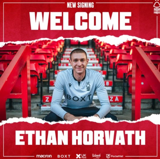 US mens national team goalkeeper Ethan Horvath joins Championship side Nottingham Forest on a free transfer from Belgium club Club Brugge.