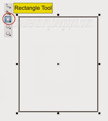 Buat Kotak Dengan Rectangle Tool