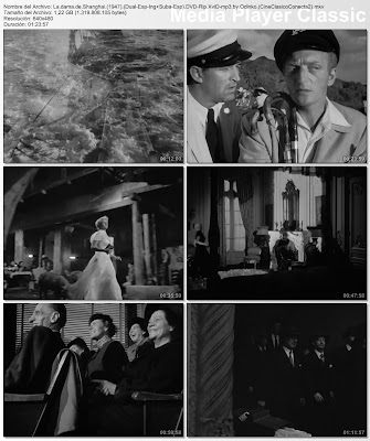 Secuancias de Cine clásico: La Dama de Shanghai | 1947 