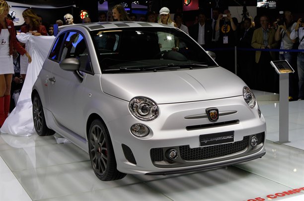 2012 FIAT Abarth 695 Competizione The car is reminiscent of the special