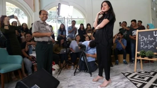 Terwujudnya Mimpi Sutopo Bertemu Raisa dan Jokowi Sebelum Wafat