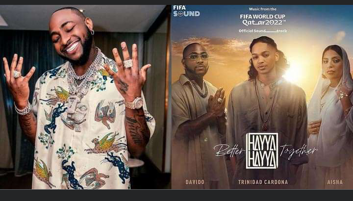 Davido Features In FIFA World Cup Soundtrack