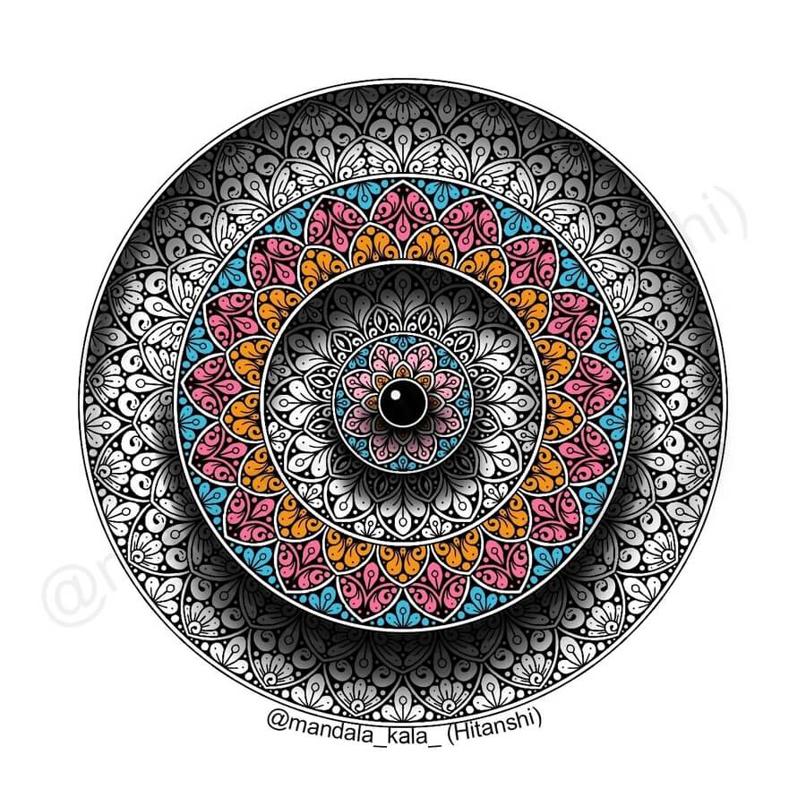 04-3D-illusion-Mandala-Drawings-Hitanshi-www-designstack-co