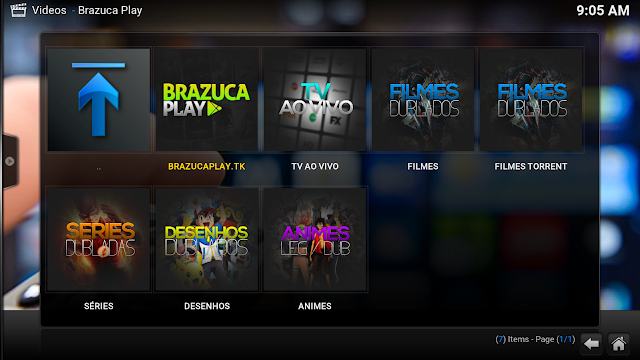 	Brazuca Play – O melhor addon com Canais HD, SD, Filmes, Series e Desenhos.	