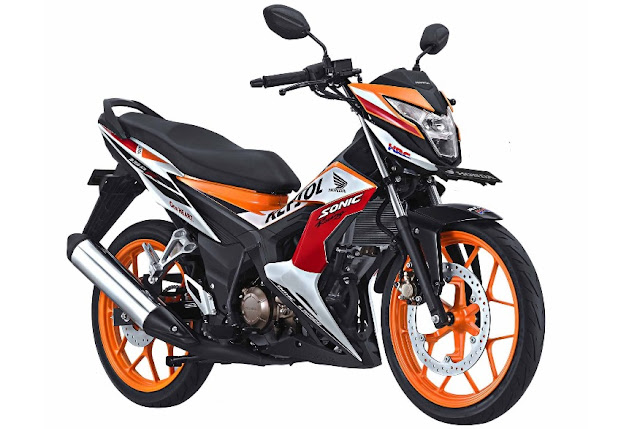 AHM resmi merilis Honda Sonic 150R Repsol Special Edition . . . harga naik sedikit . .