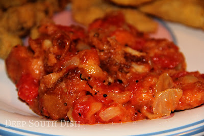 breaded South  Breaded Tomatoes Old  Scalloped recipe  tomatoes Fashioned Dish: Deep Tomatoes