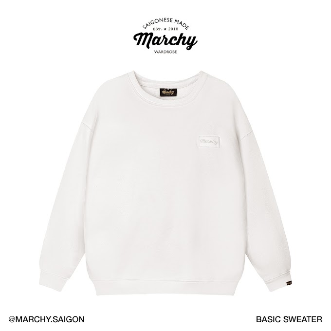 MARCHY - Basic Sweater - Áo tay dài