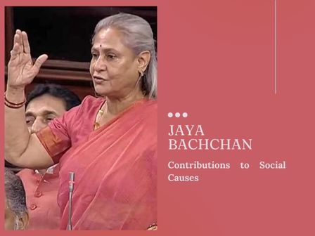 Jaya Bachchan Contributions to Social Causes