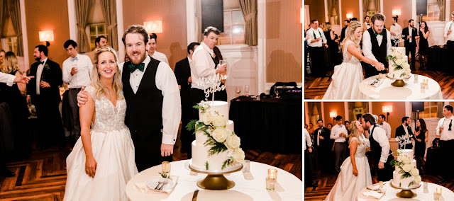 Christmas Themed Wedding at The Tidewater Inn in Easton, MD photographed by Maryland Wedding Photographer Heather Ryan Photography