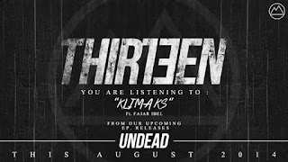 Lirik Lagu Thirteen - Klimaks